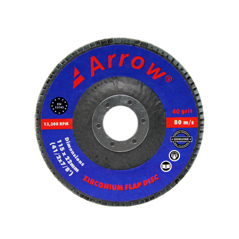 [A11529ZA40] Arrow® 4 1/2'' Flap Disc (40 Grit)