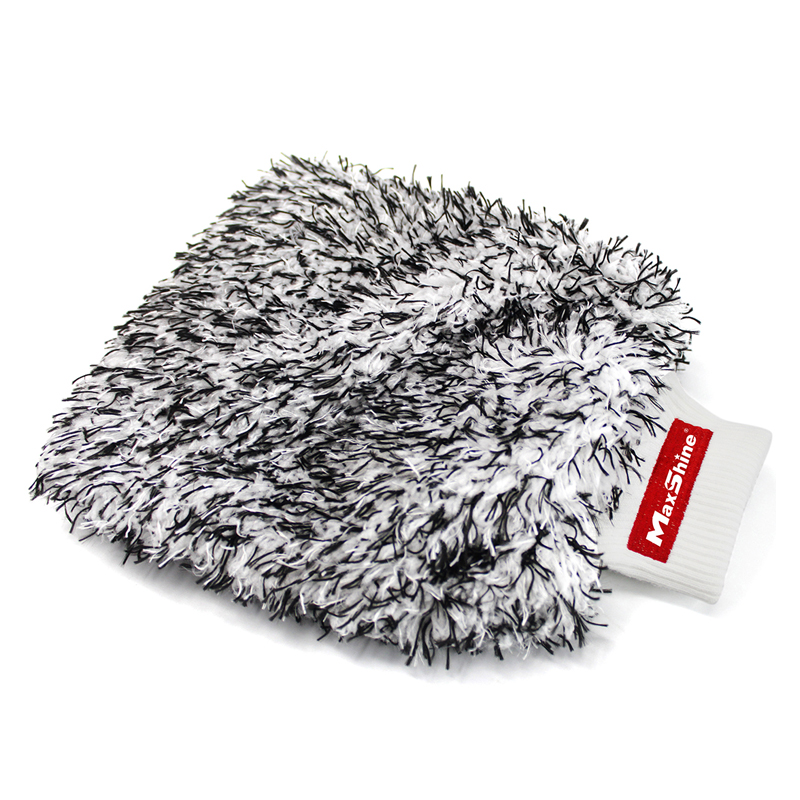 [1130004W] MaxShine Microfiber Wash Mitt - Dual Coloured