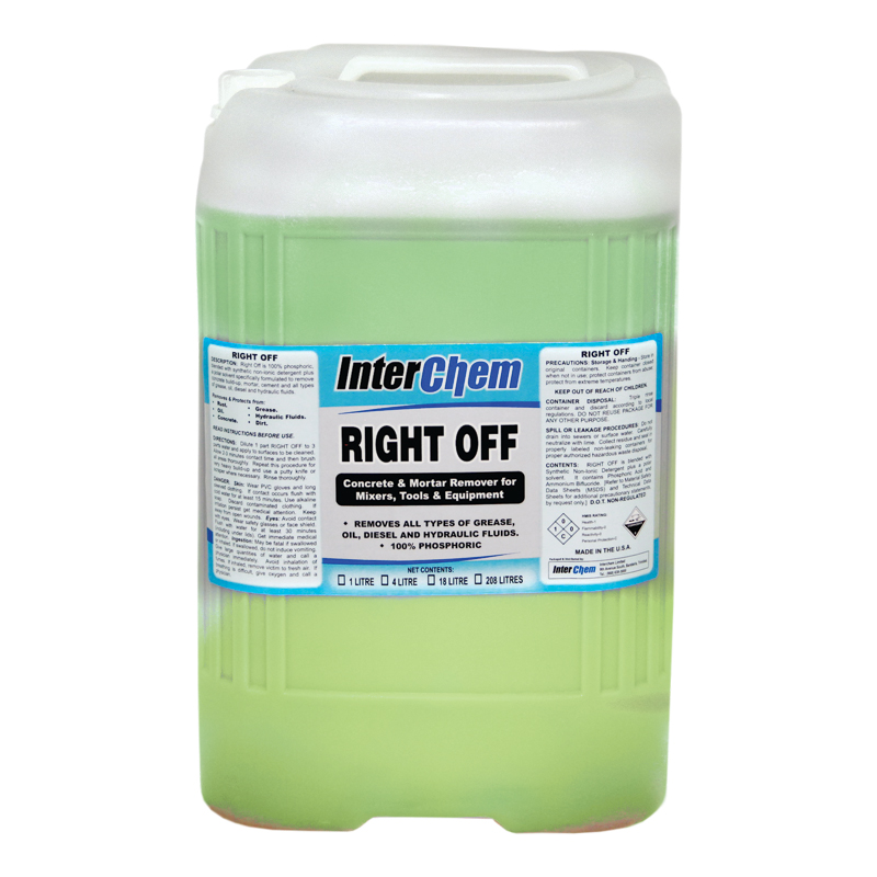 [PK-9040-05] Right Off Cement Remover (5 Gallon)