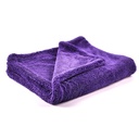 MaxShine Purple Duo Twisted Loop Drying Towel - 24" x 36" (1200GSM)