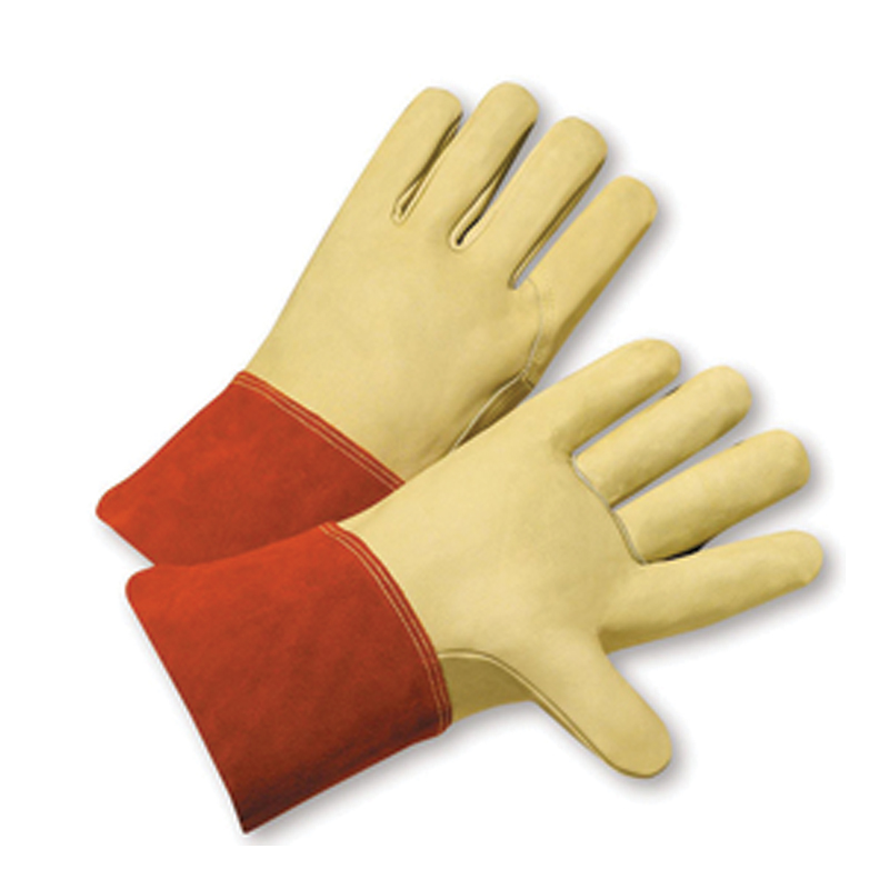 [6000/L] Ironcat 6000 Premium Cow Hide Mig/Tig Glove - Large