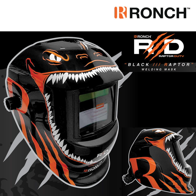 [RON-500000] Ronch Auto Darkening Welding Helmet Adjustable Shade 9-13