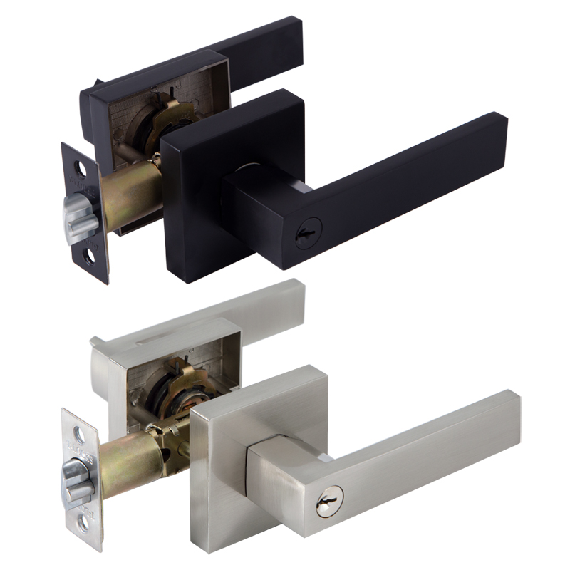 T-Locks Exterior Low Profile Lever Set