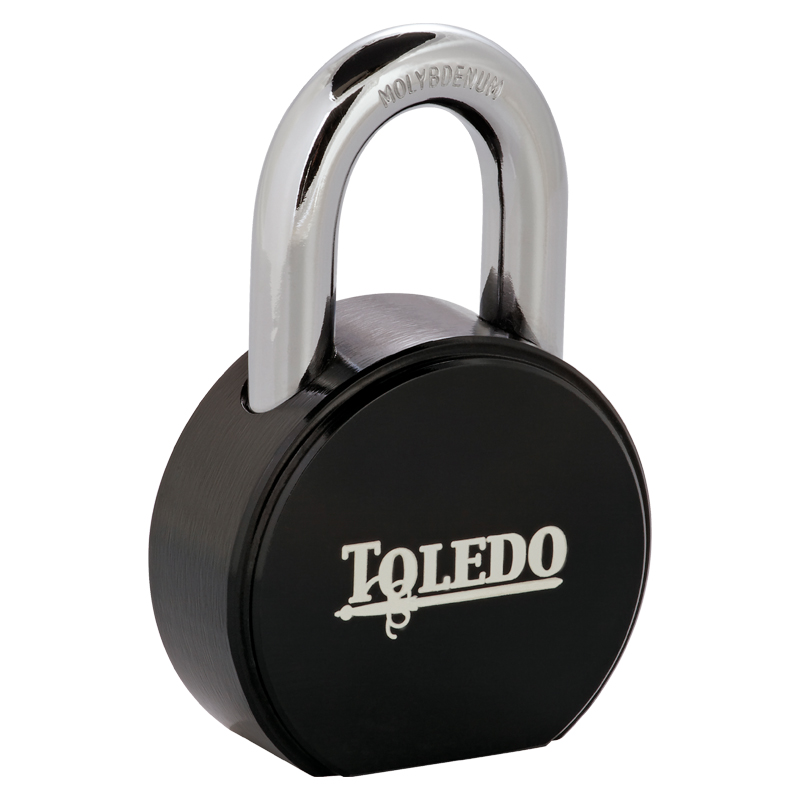[TBK90R] Toledo Padlock Super Duty (Solid Steel)