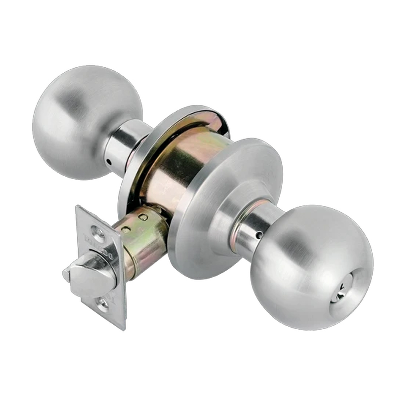 [V1980AVUS32D] Toledo Avila Cylindrical Double Lock Knob Set