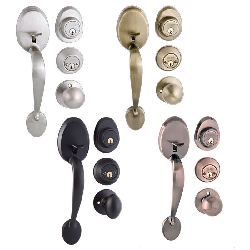 Toledo Oviedo Double Cylinder Handleset