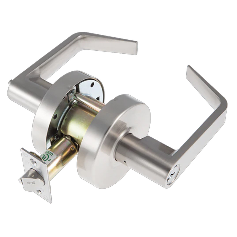 [T90CUS15] Toledo HD Series Commercial Exterior Lock Lever - Satin Nickle