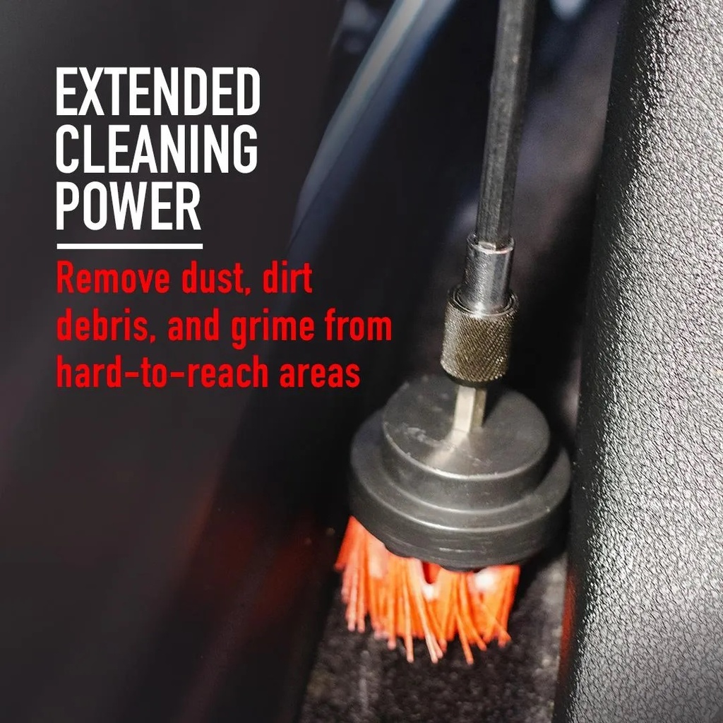 Drill Brush Extension, 6" Length