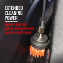 Drill Brush Extension, 6" Length