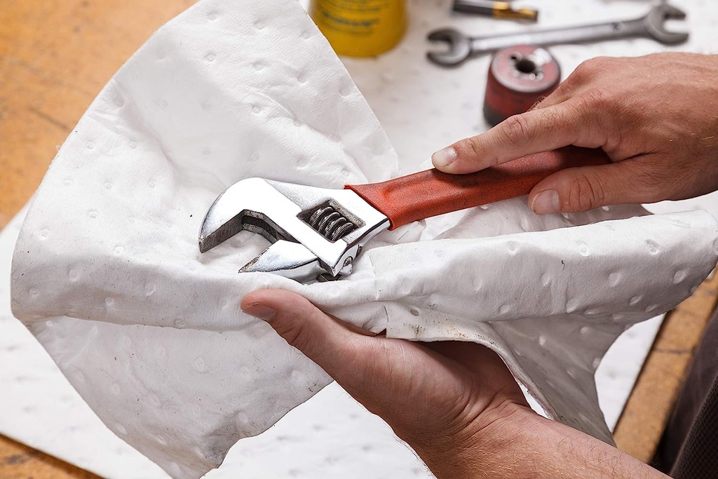 Brady Oil-Only Heavy Weight Absorbent Pad  15'' x 19'', (100/Bale)