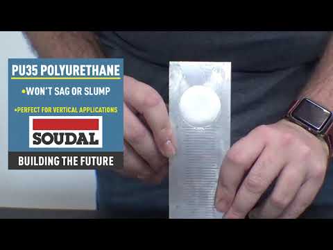 Soudaflex PU35 Polyurethane Sealant/Adhesive - White 10.1 oz