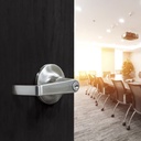 Toledo HD Series Commercial Exterior Lock Lever - Satin Nickle