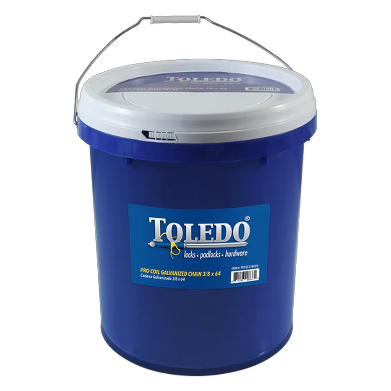 Toledo Pro Coil Galvanized Chain - 1/4