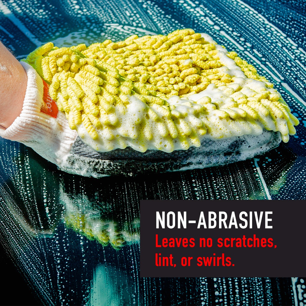 MaxShine 3-1 Chenille Microfiber Wash Mitt