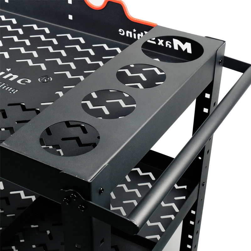 MaxShine Premium Steel Detailing Rolling Trolley