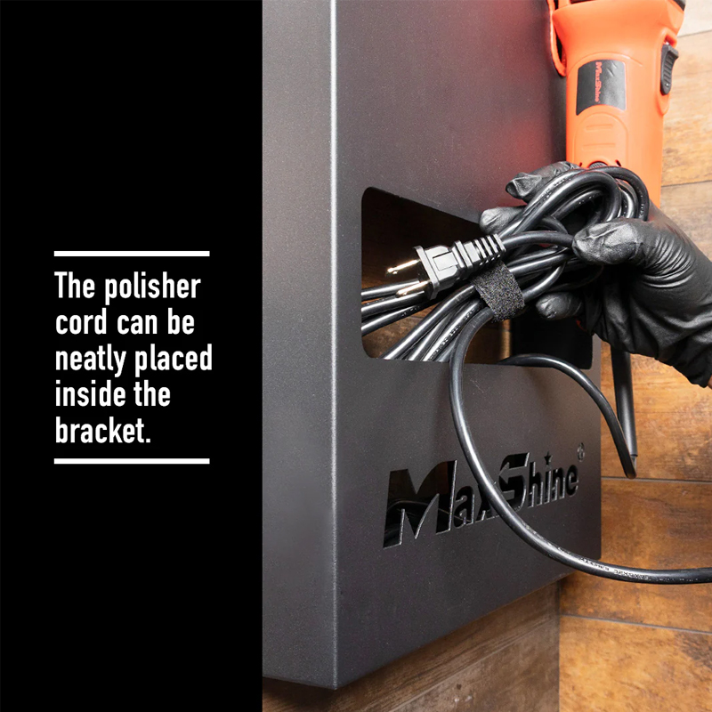 MaxShine Machine Polisher Wall Holder – Double