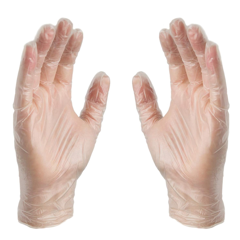 Gloveworks® Clear Vinyl Gloves (Medium)