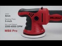 MaxShine MB21 Pro Brushless Dual Action Polisher-1200W