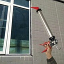 20oz Caulking Gun Nozzle - 45 Degree Red