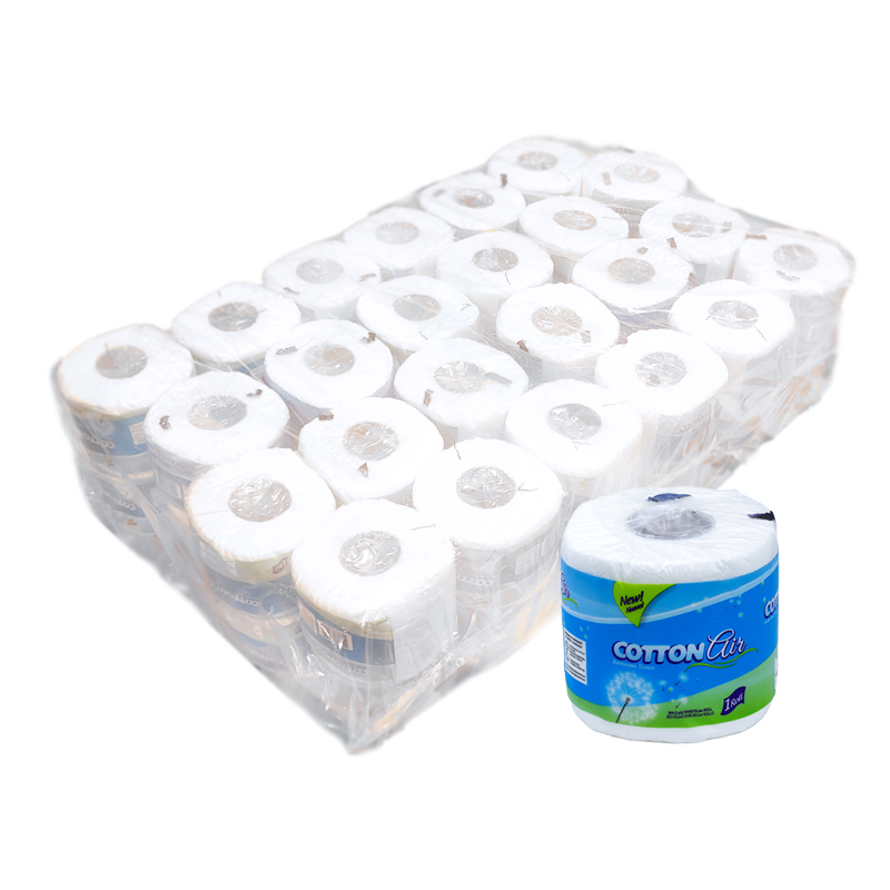 Cotton Air Bathroom Tissue 2 Ply/280 Sheets/Roll - (48 Rolls/Bale)