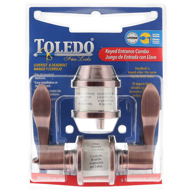 Toledo Jaen Single Cylinder Combo Set