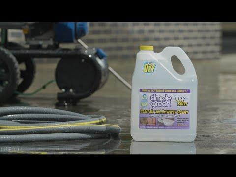 Simple Green - Oxy Solve Concrete and Driveway Cleaner - 1 gallon