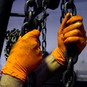 Gloveworks® 8 Mil Industrial Orange RDT Nitrile Gloves (100/Box)