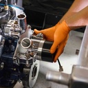 Gloveworks® 8 Mil Industrial Orange RDT Nitrile Gloves (100/Box)