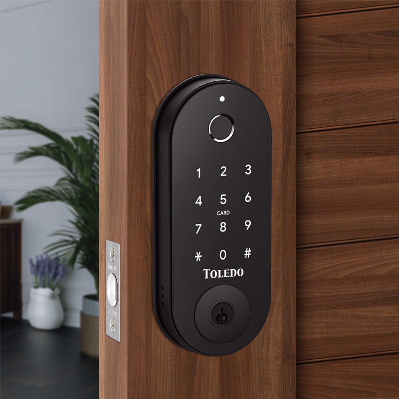 Toledo Nexus Smart Deadbolt-Single Cylinder (Rounded)