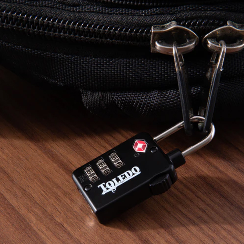 Toledo Travel Padlock 28MM - TSA Approved