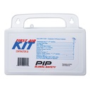 First Aid Kit, 25 person, poly white case