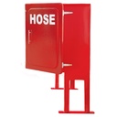 TITAN Fiberglass Storage Cabinet with Built-In 30" Fiberglass Legs - 58" W x 38" H x 15" D