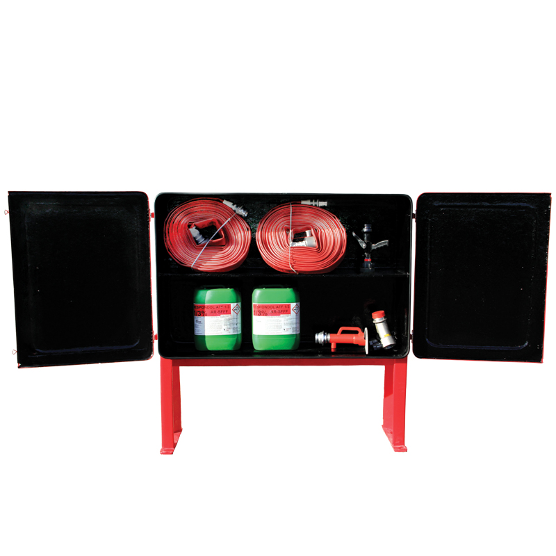 TITAN Fiberglass Storage Cabinet with Built-In 30" Fiberglass Legs - 58" W x 38" H x 15" D