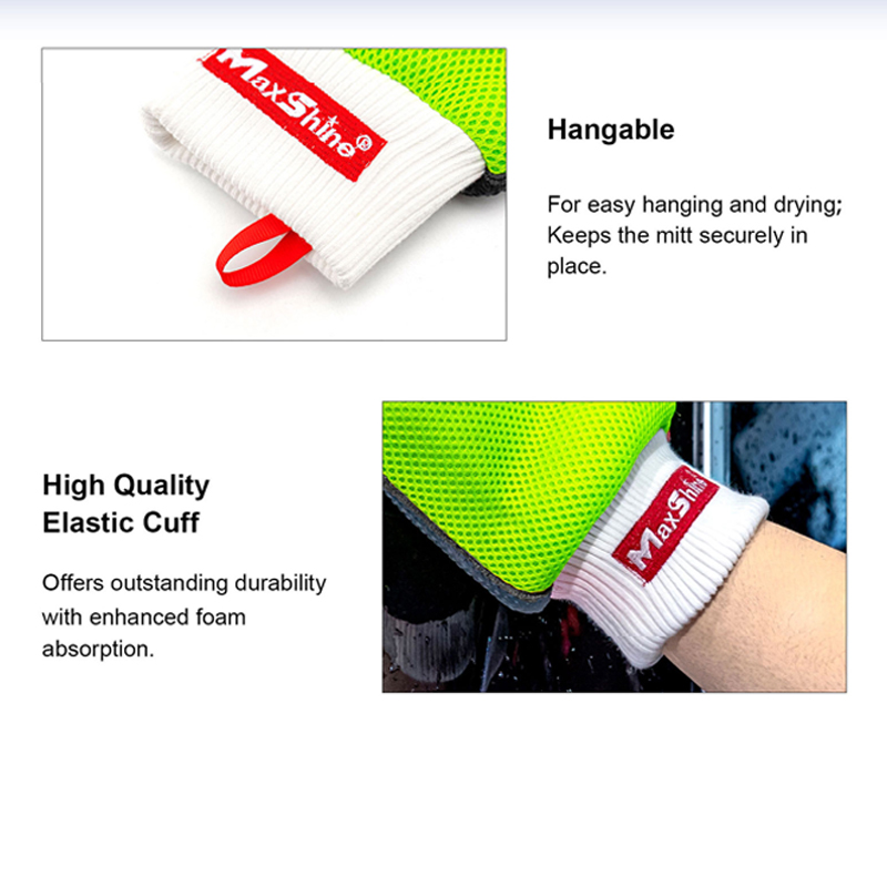 MaxShine Microfiber Clay Mitt - Heavy Grade