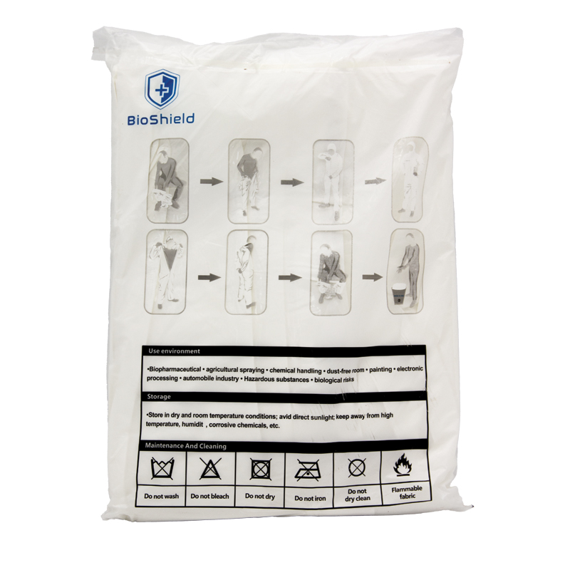 Bioshield Disposable Microporous Coverall