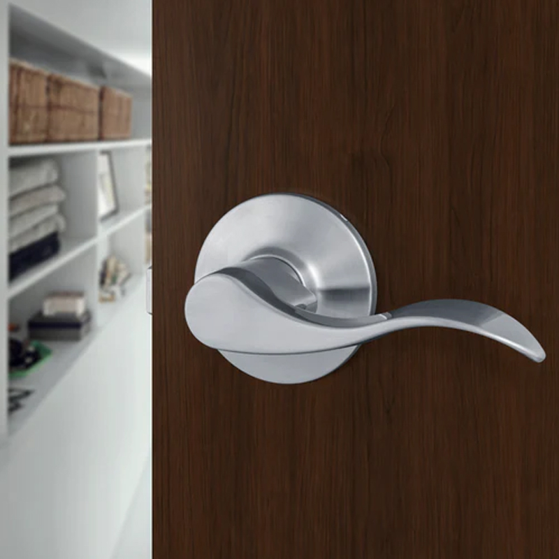 Toledo Jaen Single Cylinder Door Lock - Satin Nickel Plated