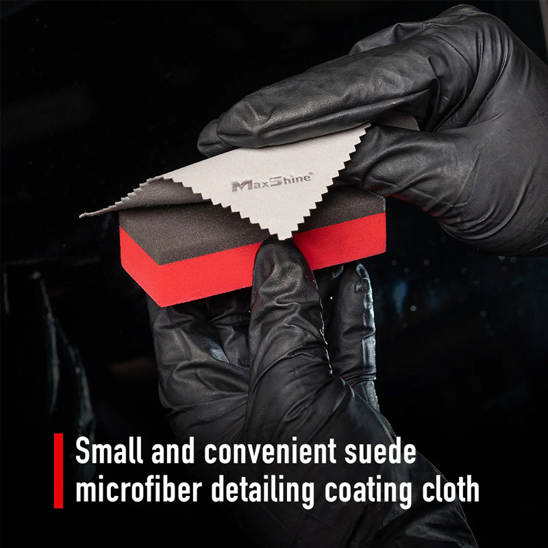 MaxShine Suede Coating Cloth 4"x 4" (10pcs/pack)