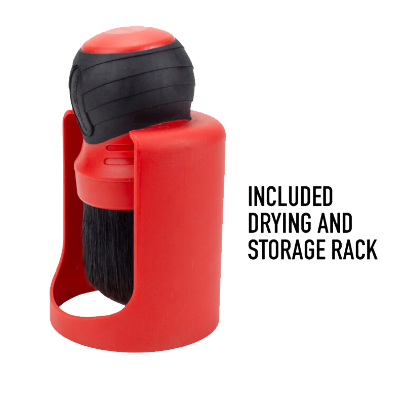 MaxShine Curved Grip XL Detailing Brush – Mixed Bristle