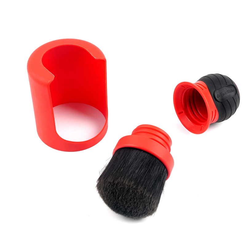 MaxShine Curved Grip XL Detailing Brush – Mixed Bristle