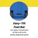 Rhino Wheelie Garbage Bin - 95 Gallon