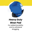 Rhino Wheelie Garbage Bin - 95 Gallon