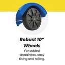 Rhino Wheelie Garbage Bin - 95 Gallon