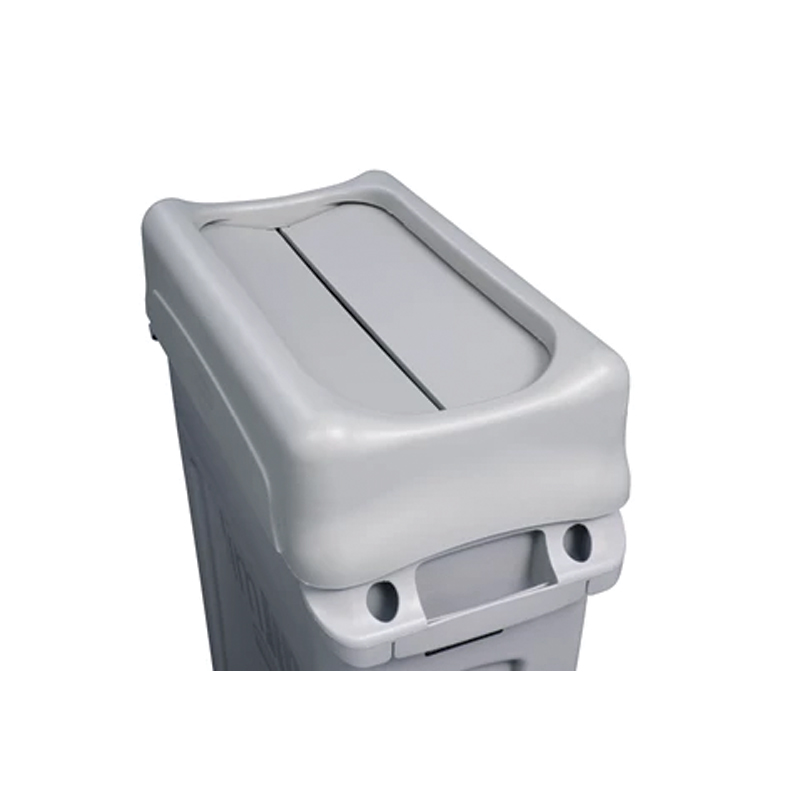 Rubbermaid Slim Jim Swing Top - Gray