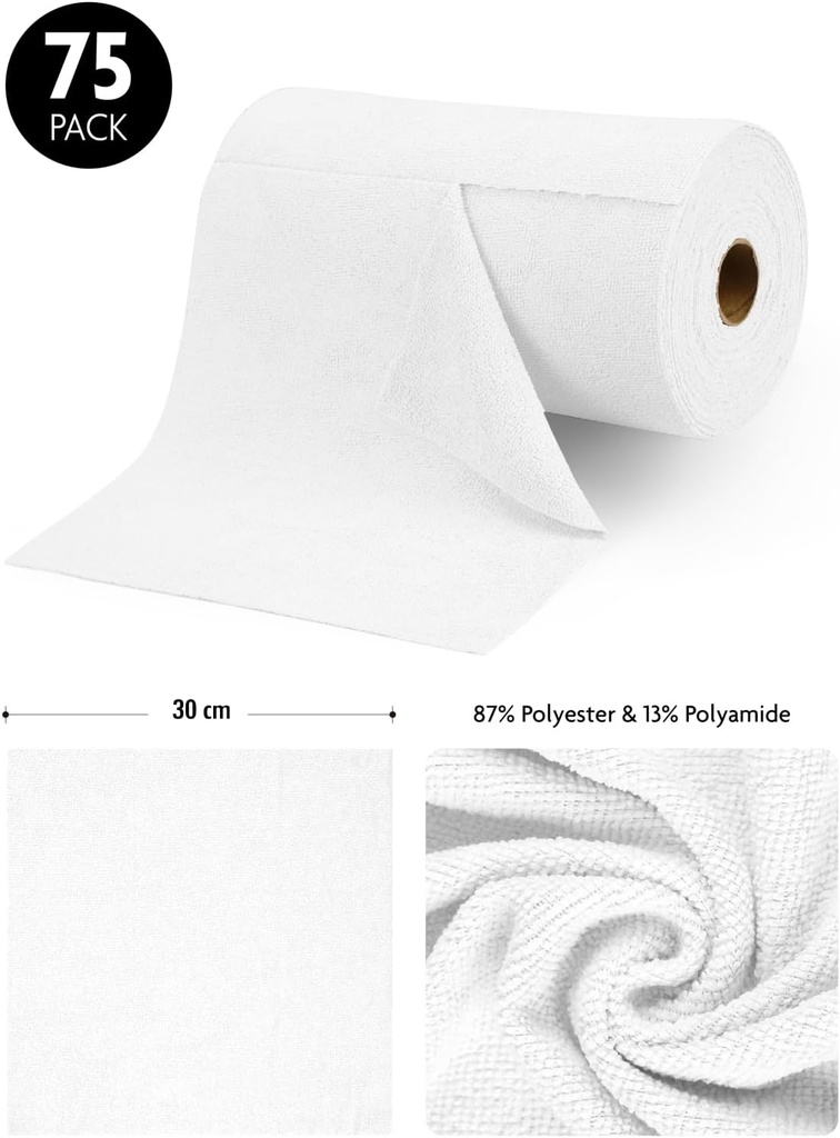 FantastiCLEAN - Tear-Away Microfiber Towels