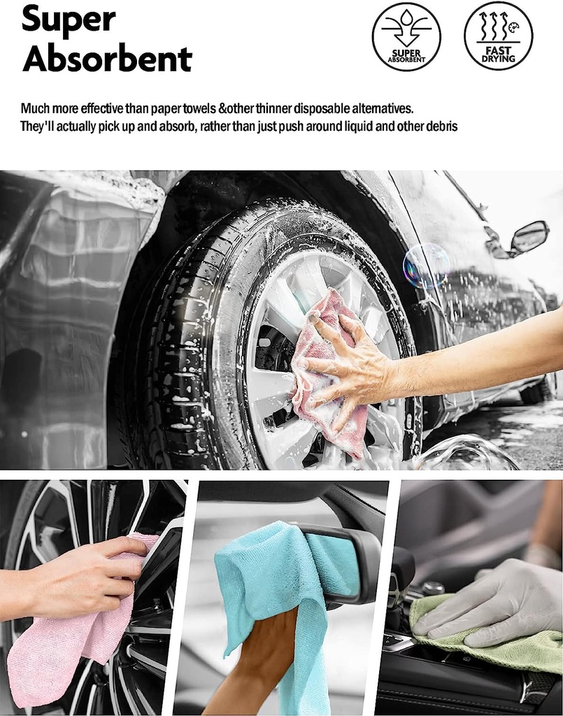 FantastiCLEAN - Tear-Away Microfiber Towels