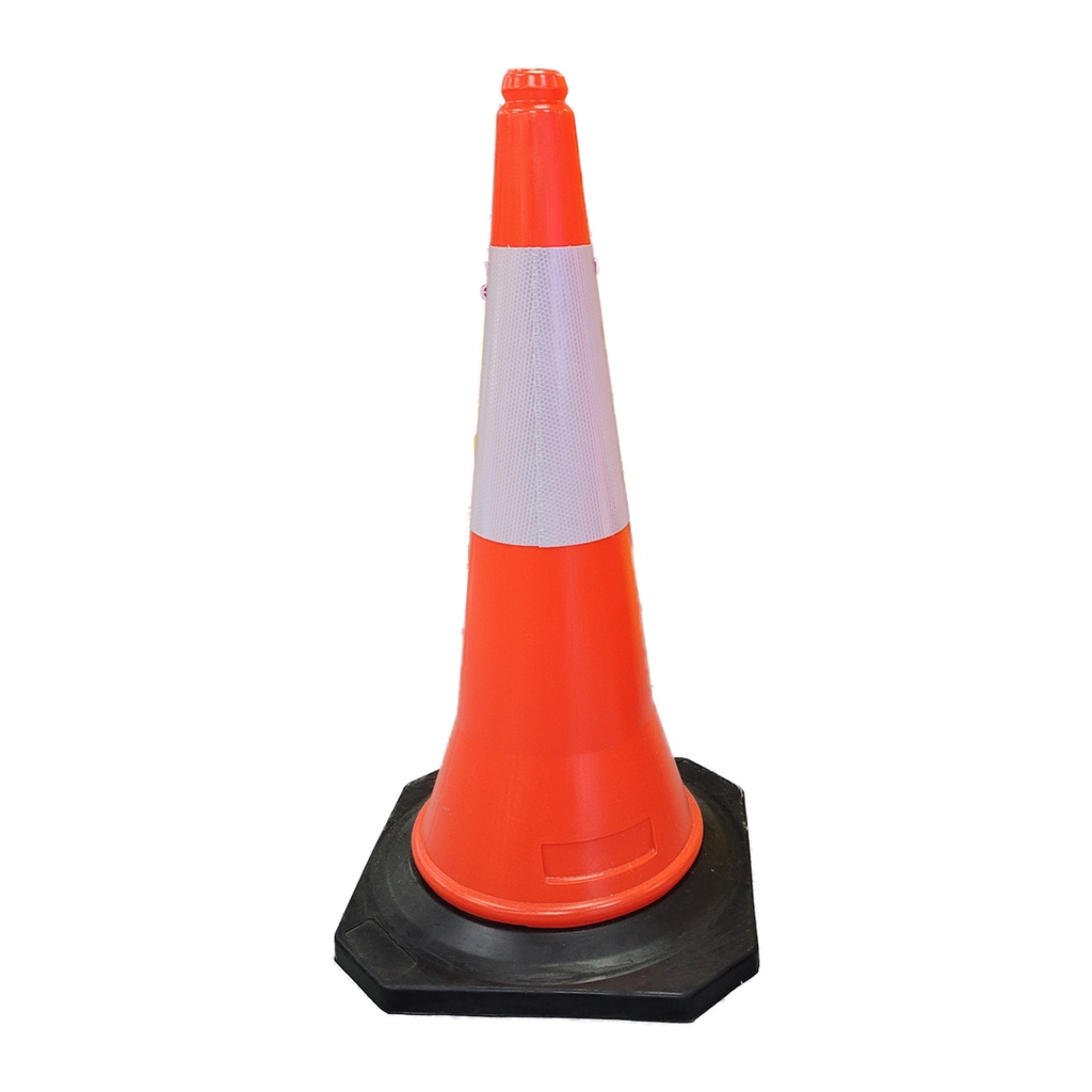 28" Traffic Cone, Orange Reflective