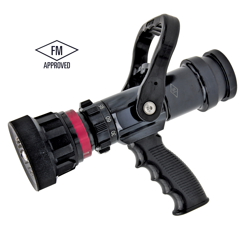 715 Selectable Gallonage Nozzle (30-125 GPM)-2.5" BI Adaptor