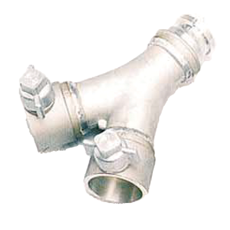 Angus Dividing Breeching Inlet 2 1/2" Inst. Male Outlet 2 1/2 Inst. Female