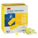 3M Ear Soft Yellow Corded Earplugs Disposable, 200 pairs/box