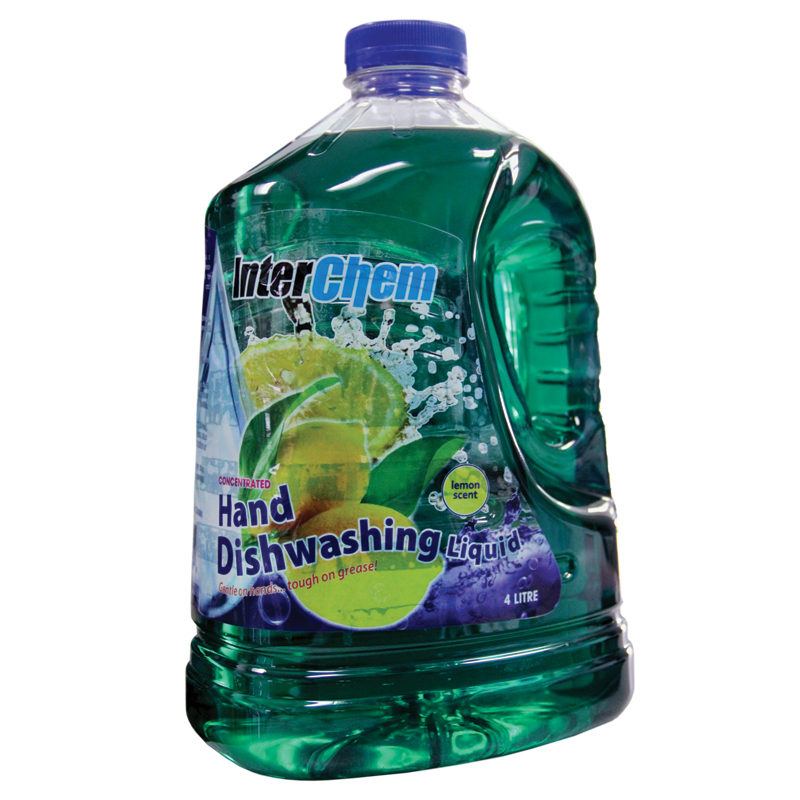 Interchem Hand Dishwashing Liquid - 4 Litre